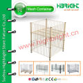 wire mesh display stand for supermarket promotion